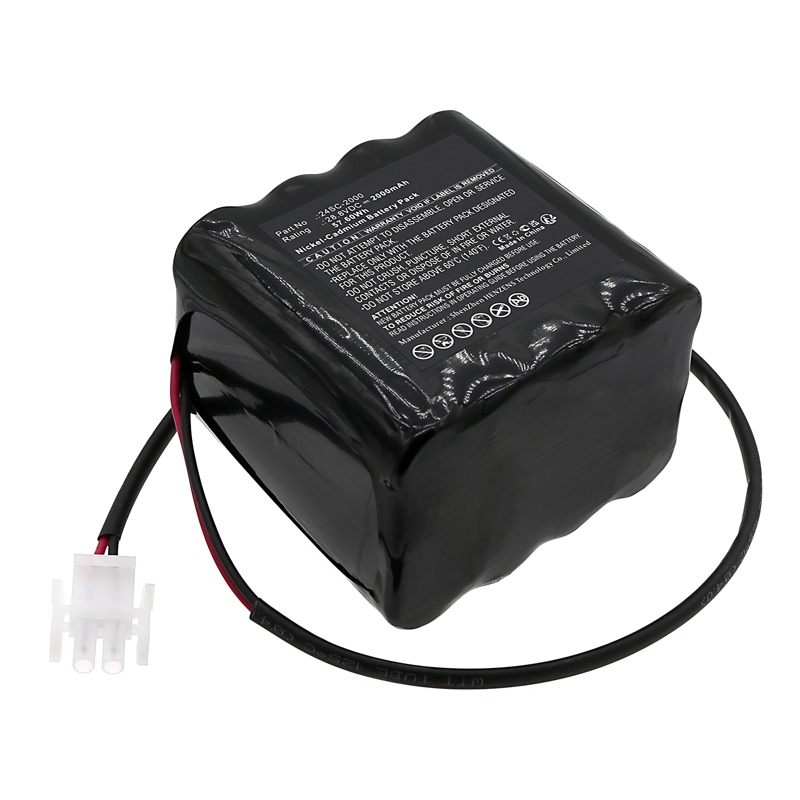 Synergy Digital Automatic Doors Battery, Compatible with Besam 24SC-2000 Automatic Doors Battery (Ni-CD, 28.8V, 2000mAh)