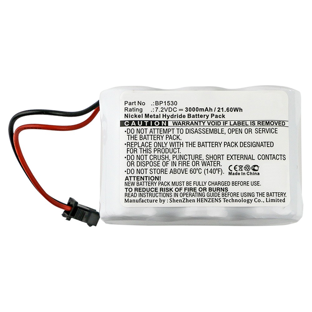 Synergy Digital Equipment Battery, Compatible with Horizon BP1530 Equipment Battery (Ni-MH, 7.2V, 3000mAh)