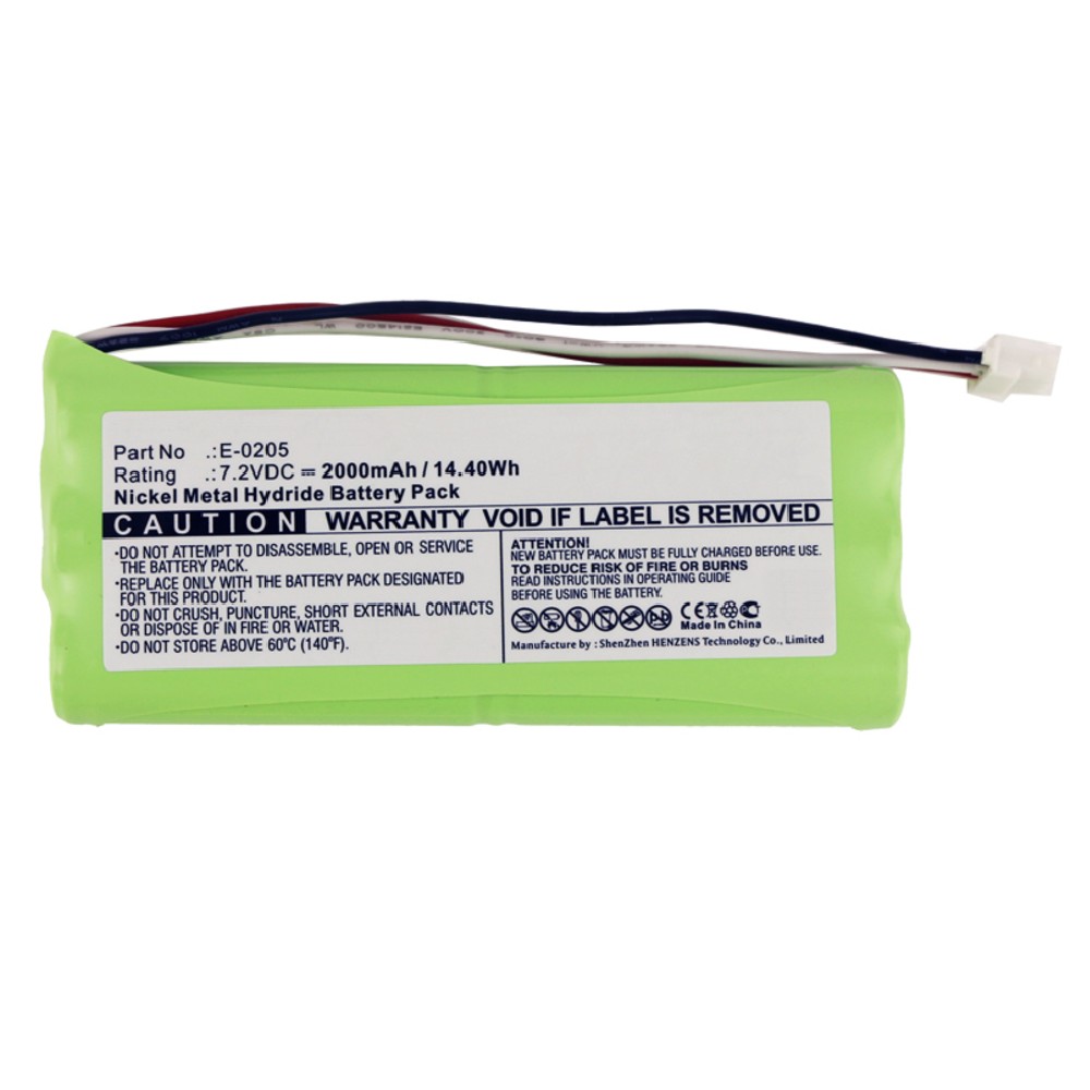 Synergy Digital Medical Battery, Compatible with AARONIA AG E-0205 Medical Battery (Ni-MH, 7.2V, 2000mAh)