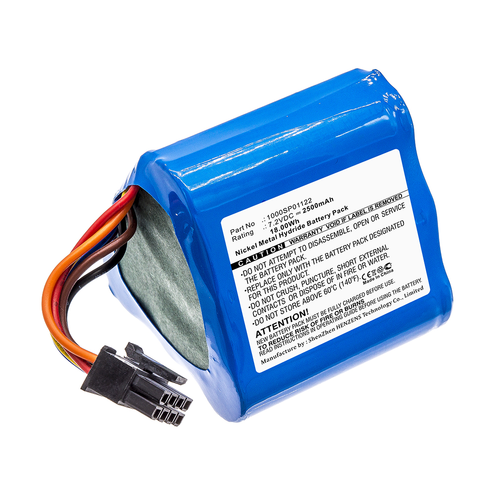 Synergy Digital Medical Battery, Compatible with Alaris Medicalsystems 1000SP01080, 1000SP01122, 1000SP01798, ACMB1072, BATT/110143-K, MB1072 Medical Battery (Ni-MH, 7.2V, 2500mAh)