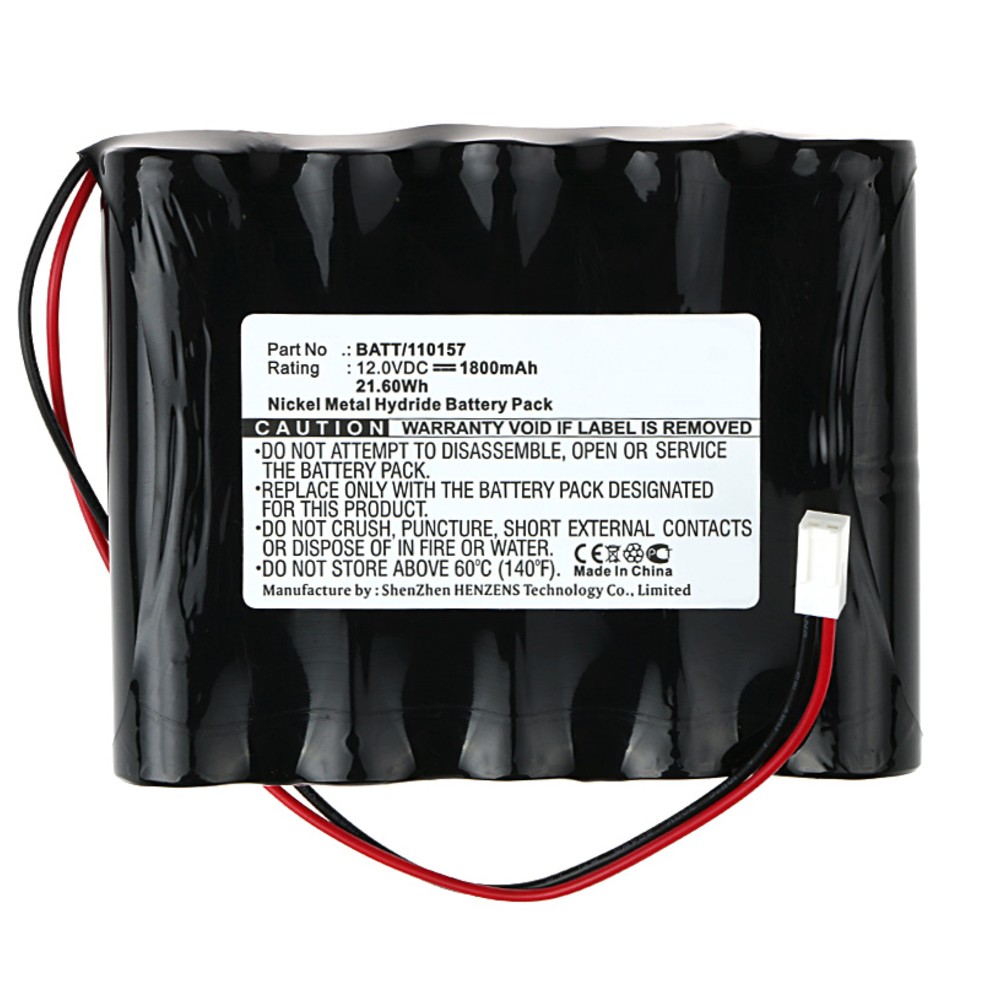 Synergy Digital Medical Battery, Compatible with Atmos 120157, BATT/110157 Medical Battery (Ni-MH, 12V, 1800mAh)