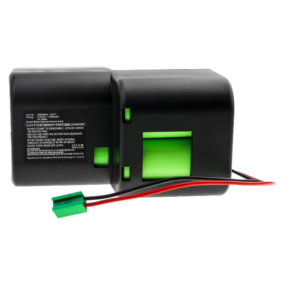 Synergy Digital Medical Battery, Compatible with B.Braun 110011, 88888063 Medical Battery (Ni-MH, 9.6V, 7000mAh)