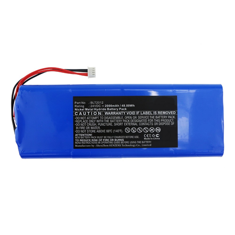Synergy Digital Medical Battery, Compatible with Biolat BLT2012 Medical Battery (Ni-MH, 24V, 2000mAh)