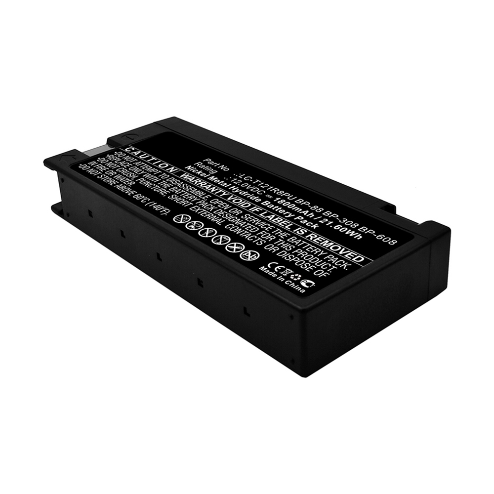 Synergy Digital Medical Battery, Compatible with Colin Medical LC-T121R8PU BP-88 BP-308 BP-60 Medical Battery (Ni-MH, 12V, 1800mAh)