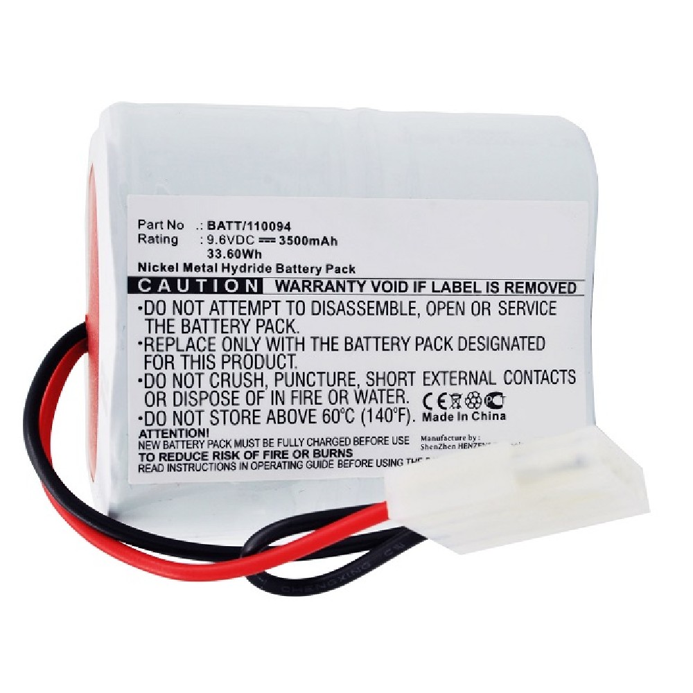Synergy Digital Medical Battery, Compatible with Criticon 120094, BATT/110094 Medical Battery (Ni-MH, 9.6V, 3500mAh)