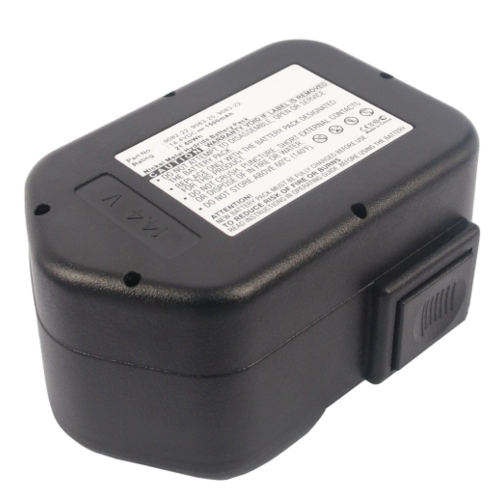 Synergy Digital Power Tool Battery, Compatible with AEG 48-11-1000, 48-11-1014, 48-11-1024 Power Tool Battery (Ni-MH, 14.4V, 1500mAh)