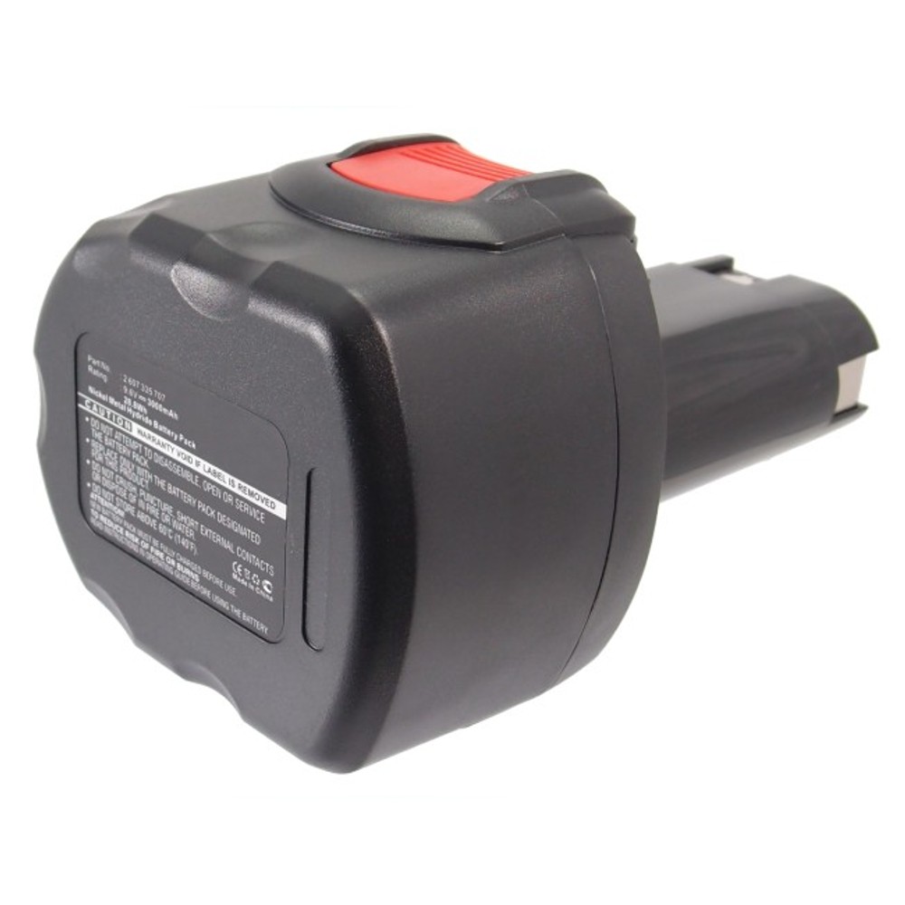 Synergy Digital Power Tool Battery, Compatible with Bosch 2 607 001 380, 2 607 335 260, 2 607 335 271, 2 607 335 272, 2 607 335 373, 2 607 335 439, 2 607 335 453, 2 607 335 461, 2 607 335 469, 2 607 335 524, 2 607 335 539, 2 607 335 707, 2607 335 540, 2607 335 674, 2607 335 682, BAT0408, BAT048, BAT100, BAT119, BH984, BPT1041 Power Tool Battery (Ni-MH, 9.6V, 3000mAh)