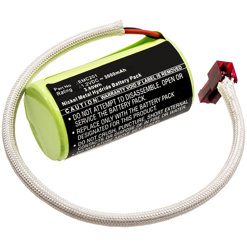 Synergy Digital Emergency Lighting Battery, Compatible with Lithonia  Emergency Lighting Battery (1.2V, Ni-MH, 3000mAh)