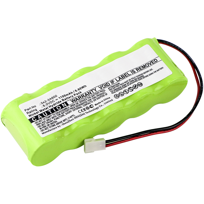 Synergy Digital Equipment Battery, Compatible with Fluke 5x2-3A600 Equipment Battery (6V, Ni-MH, 1100mAh)