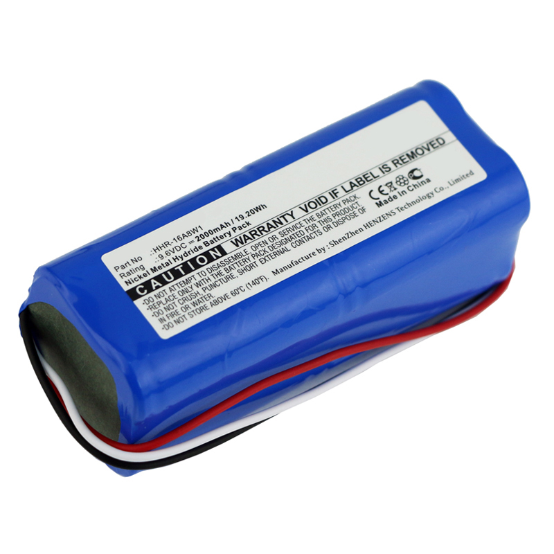 Synergy Digital Medical Battery, Compatible with Fukuda HHR-16A8W1 Medical Battery (9.6V, Ni-MH, 2000mAh)