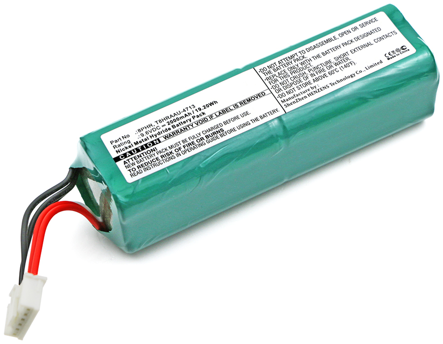 Synergy Digital Medical Battery, Compatible with Fukuda 8PHR, T8HRAAU-4713 Medical Battery (9.6V, Ni-MH, 2000mAh)