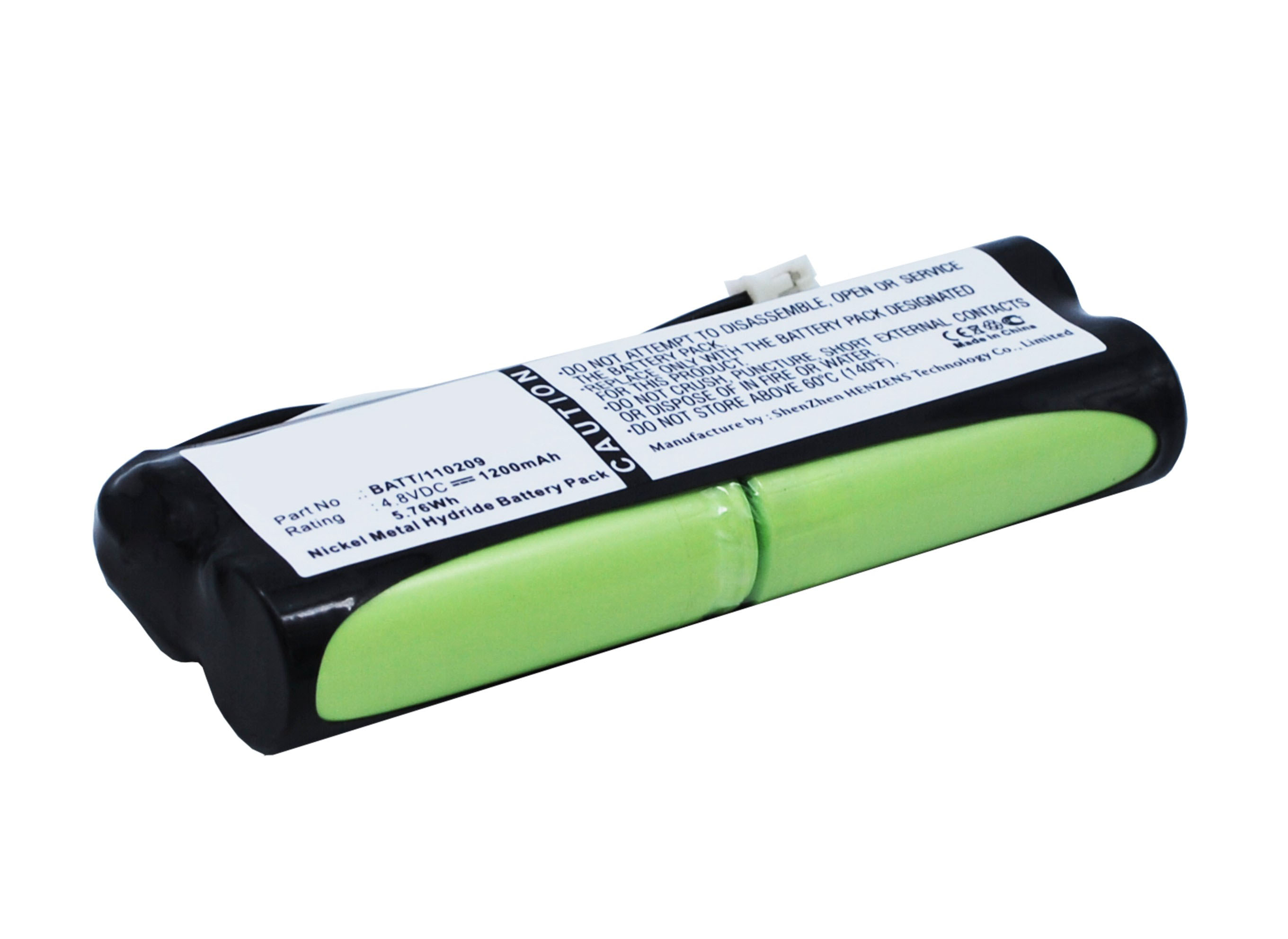 Synergy Digital Medical Battery, Compatible with Fresenius 120209, BATT/110209 Medical Battery (4.8V, Ni-MH, 1200mAh)