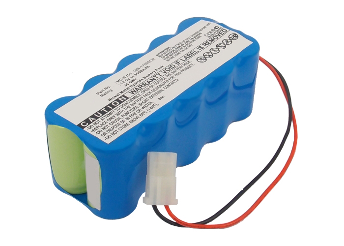 Synergy Digital Medical Battery, Compatible with Fukuda 10KR-2300FO, 10N-1700SCR, 10N-3000SCR, MD-BY03 Medical Battery (12V, Ni-MH, 3000mAh)