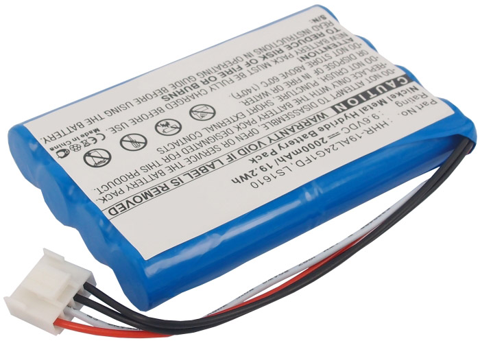 Synergy Digital Medical Battery, Compatible with Fukuda HHR-19AL24G1FD, LS1610 Medical Battery (9.6V, Ni-MH, 2000mAh)