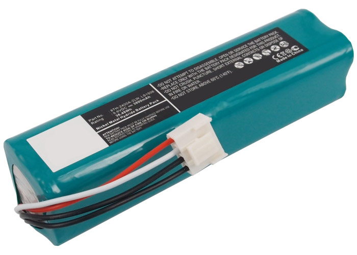 Synergy Digital Medical Battery, Compatible with Fukuda 6L2L1, 8TH-2400A-2LW, LS1506 Medical Battery (9.6V, Ni-MH, 3800mAh)