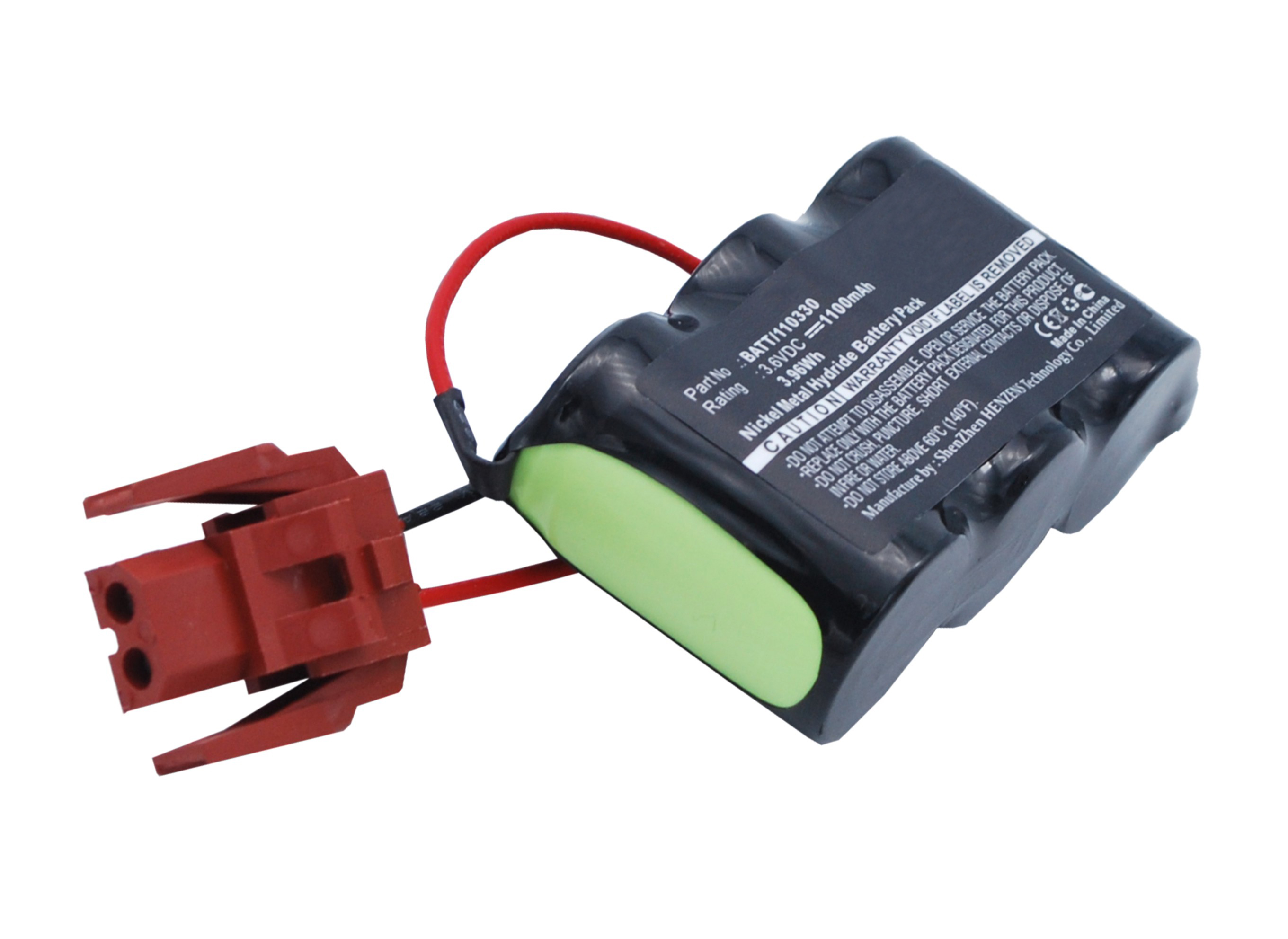 Synergy Digital Medical Battery, Compatible with GE 401086-002D, BATT/110330 Medical Battery (3.6V, Ni-MH, 1100mAh)