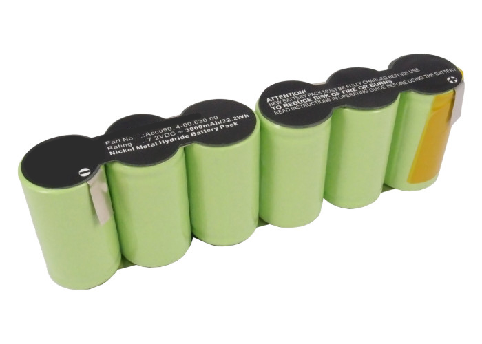 Synergy Digital Gardening Tools Battery, Compatible with Gardena 4-00.630.00, Accu90 Gardening Tools Battery (7.2V, Ni-MH, 3000MaH)