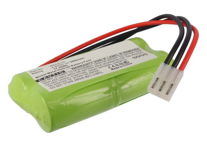 Synergy Digital Medical Battery, Compatible with Ohmeda B10788, MED9125, OM10788 Medical Battery (4.8V, Ni-MH, 3600mAh)