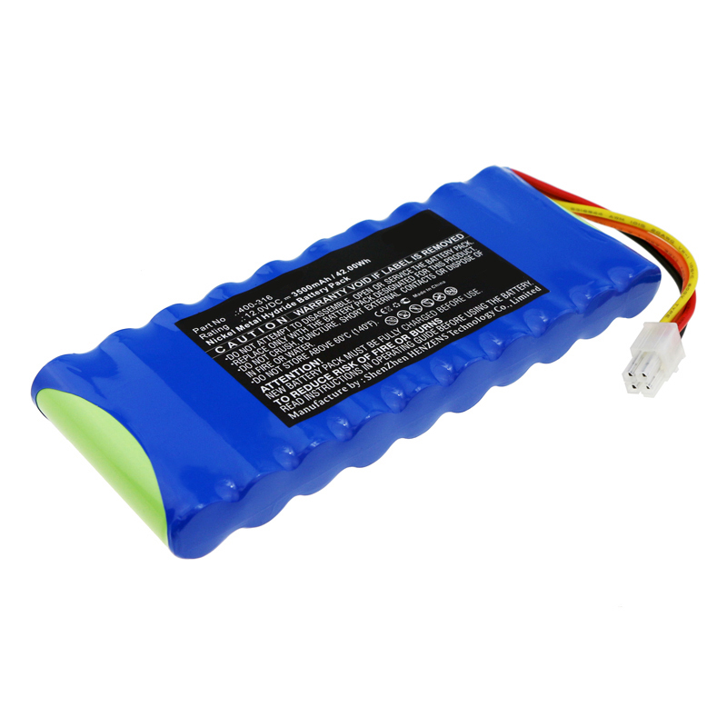 Synergy Digital Medical Battery, Compatible with Huntleigh 400-316 Medical Battery (12V, Ni-MH, 3500mAh)