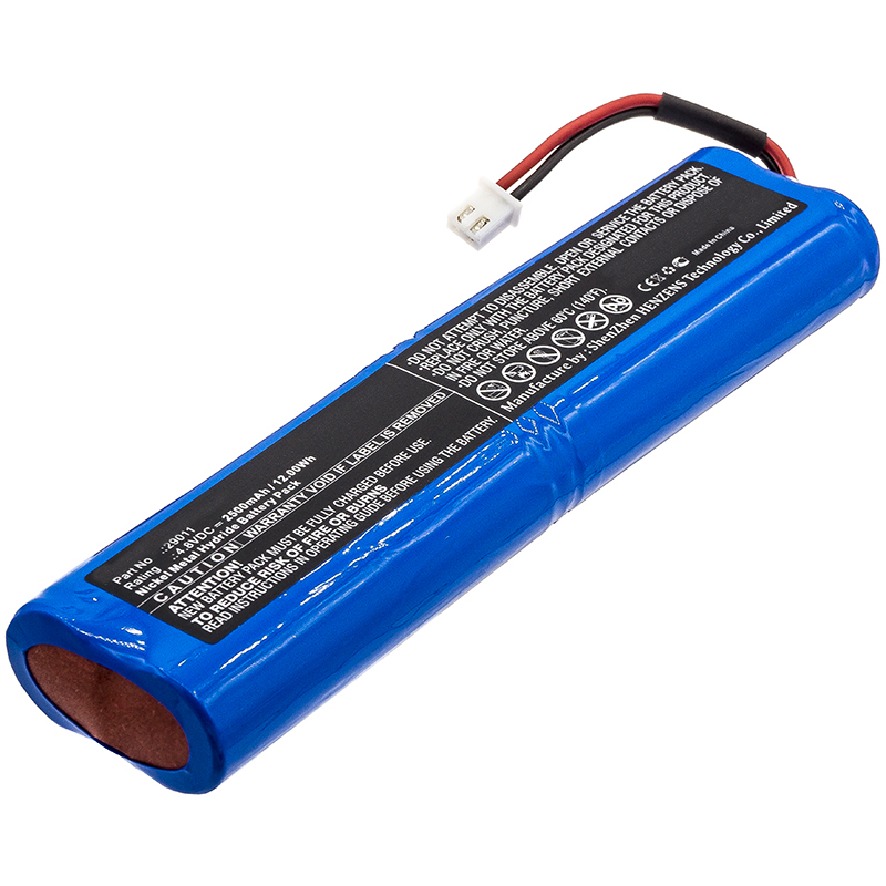 Synergy Digital Equipment Battery, Compatible with Hazet 29011 Equipment Battery (4.8V, Ni-MH, 2500mAh)