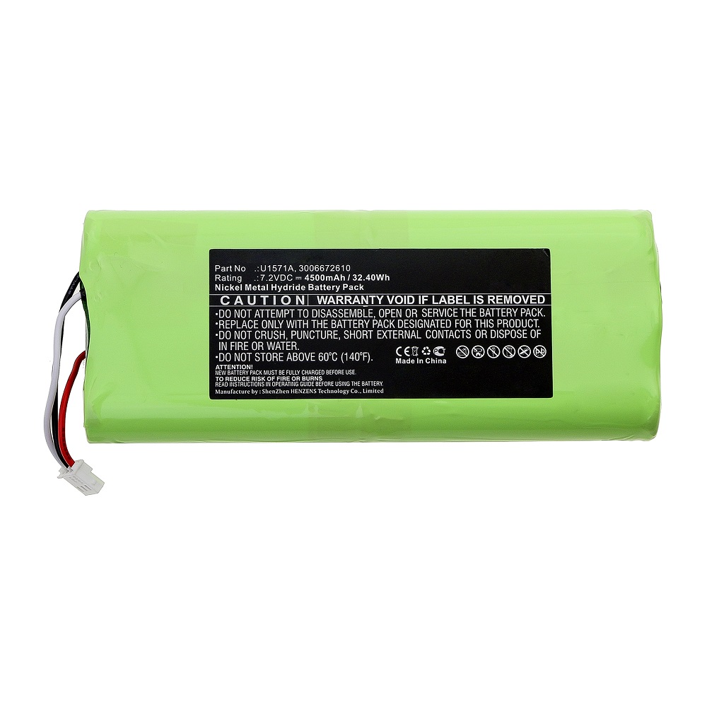 Synergy Digital Equipment Battery, Compatible with Keysight U1571A Equipment Battery (Ni-MH, 7.2V, 4500mAh)