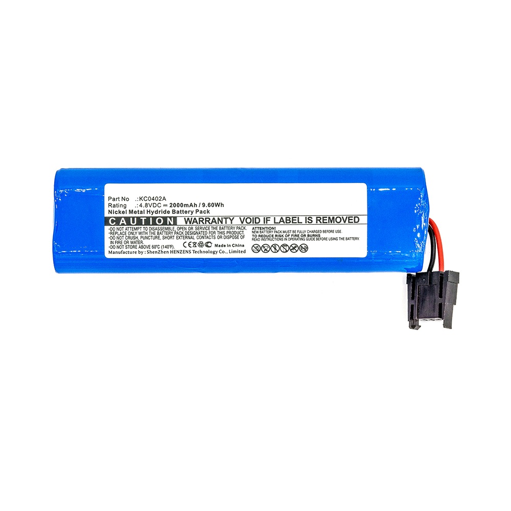 Synergy Digital Equipment Battery, Compatible with Kinryo KC0402A Equipment Battery (Ni-MH, 4.8V, 2000mAh)
