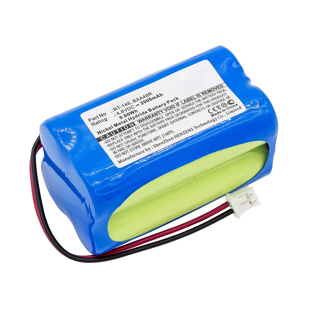 Synergy Digital Lighting System Battery, Compatible with LFI RT-146 Lighting System Battery (Ni-MH, 4.8V, 2000mAh)