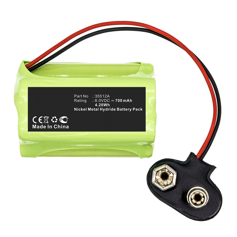 Synergy Digital Equipment Battery, Compatible with SAT-KABEL 35512A Equipment Battery (Ni-MH, 6V, 700mAh)