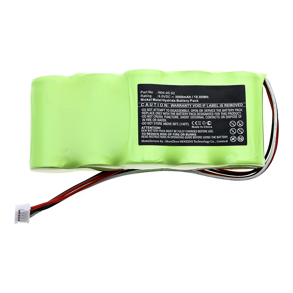 Synergy Digital Equipment Battery, Compatible with Theis N04-05.02 Equipment Battery (Ni-MH, 6V, 3000mAh)