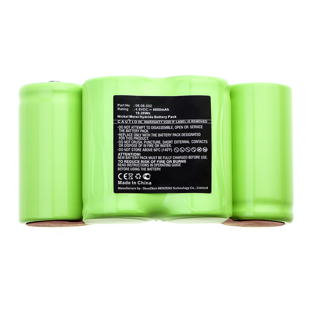 Synergy Digital Equipment Battery, Compatible with Theis 08.08.002 Equipment Battery (Ni-MH, 4.8V, 4000mAh)