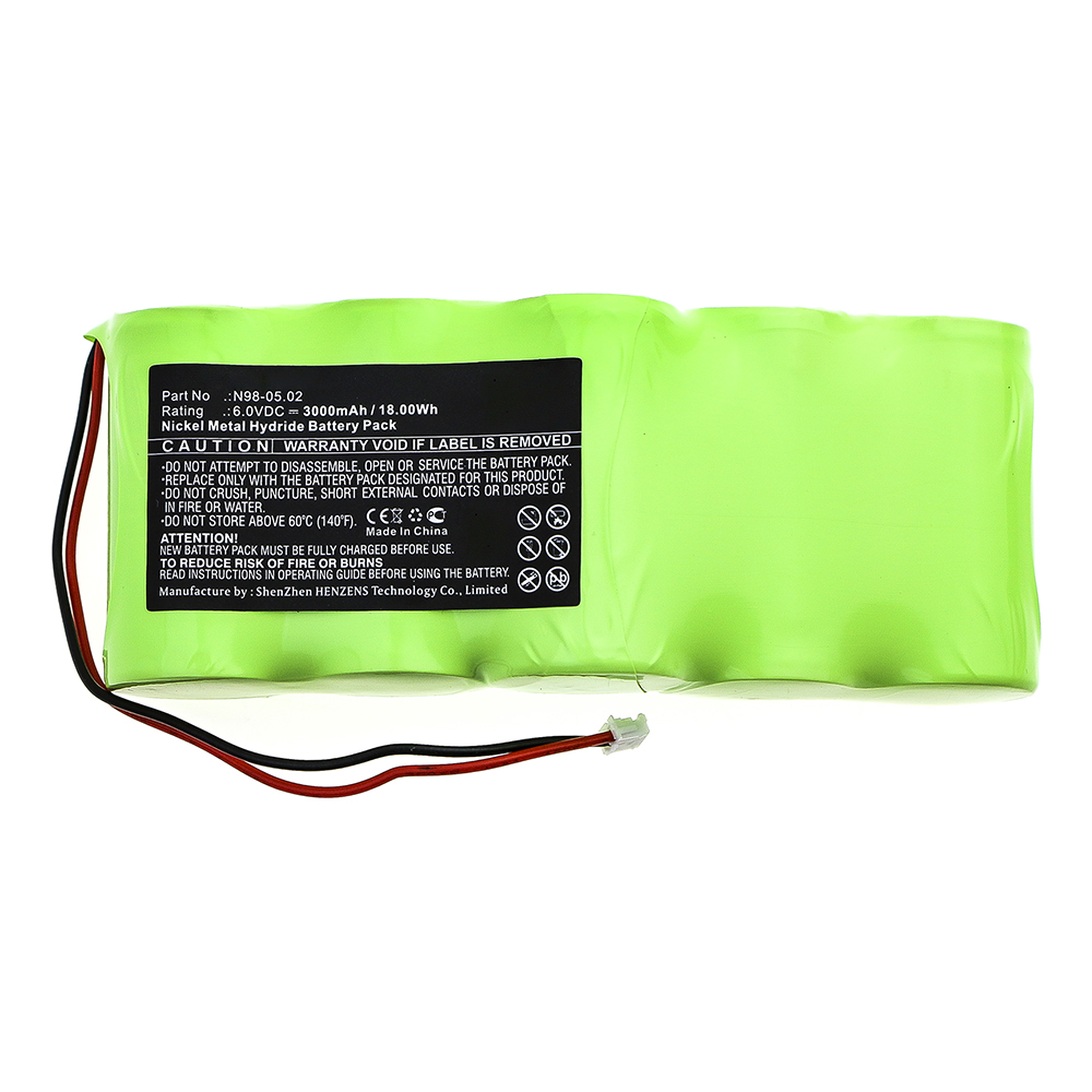 Synergy Digital Equipment Battery, Compatible with Theis N98-05.02 Equipment Battery (Ni-MH, 6V, 3000mAh)
