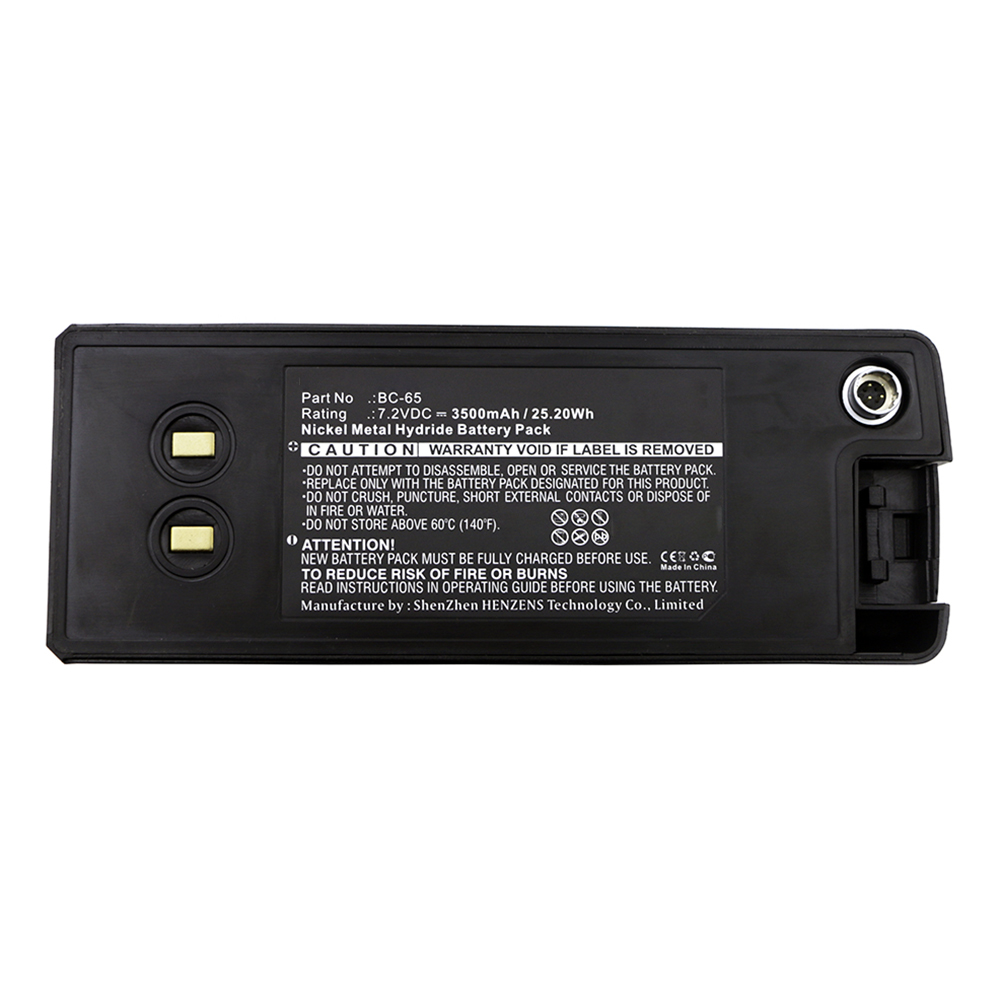 Synergy Digital Equipment Battery, Compatible with Trimble BC-65 Equipment Battery (Ni-MH, 7.2V, 3500mAh)