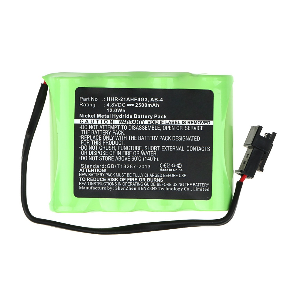 Synergy Digital PLC Battery, Compatible with IAI HHR-21AHF4G3 PLC Battery (Ni-MH, 4.8V, 2500mAh)