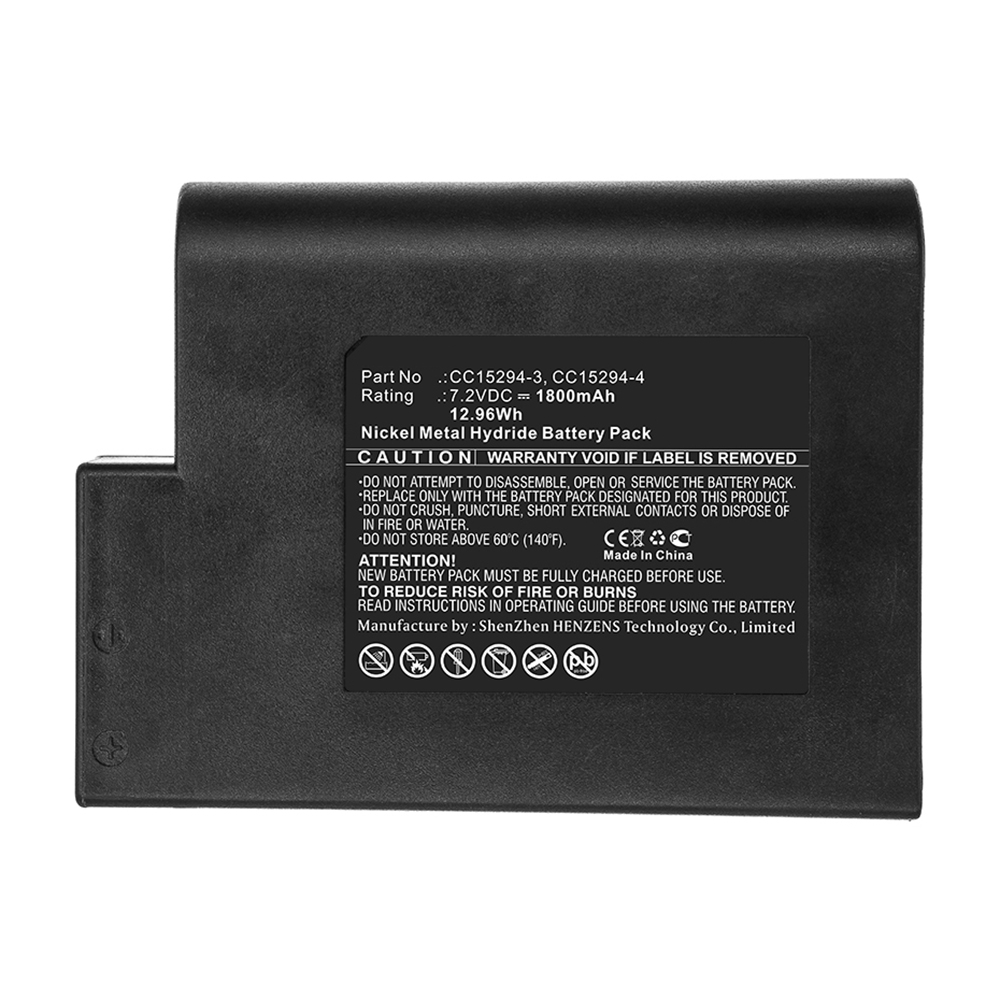 Synergy Digital Printer Battery, Compatible with Zebra CC15294-3 Printer Battery (Ni-MH, 7.2V, 1800mAh)