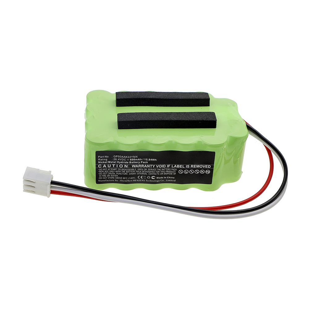 Synergy Digital Automatic Doors Battery, Compatible with GP50AAK22YMX Automatic Doors Battery (26.4V, Ni-MH, 600mAh)