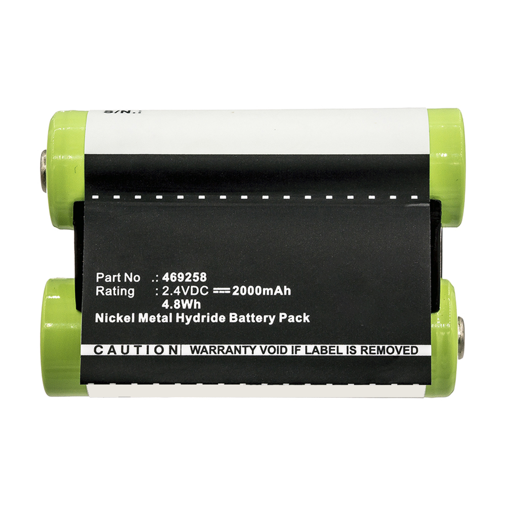 Synergy Digital Electronic Magnifier Battery, Compatible with 469258 Electronic Magnifier Battery (2.4V, Ni-MH, 2000mAh)