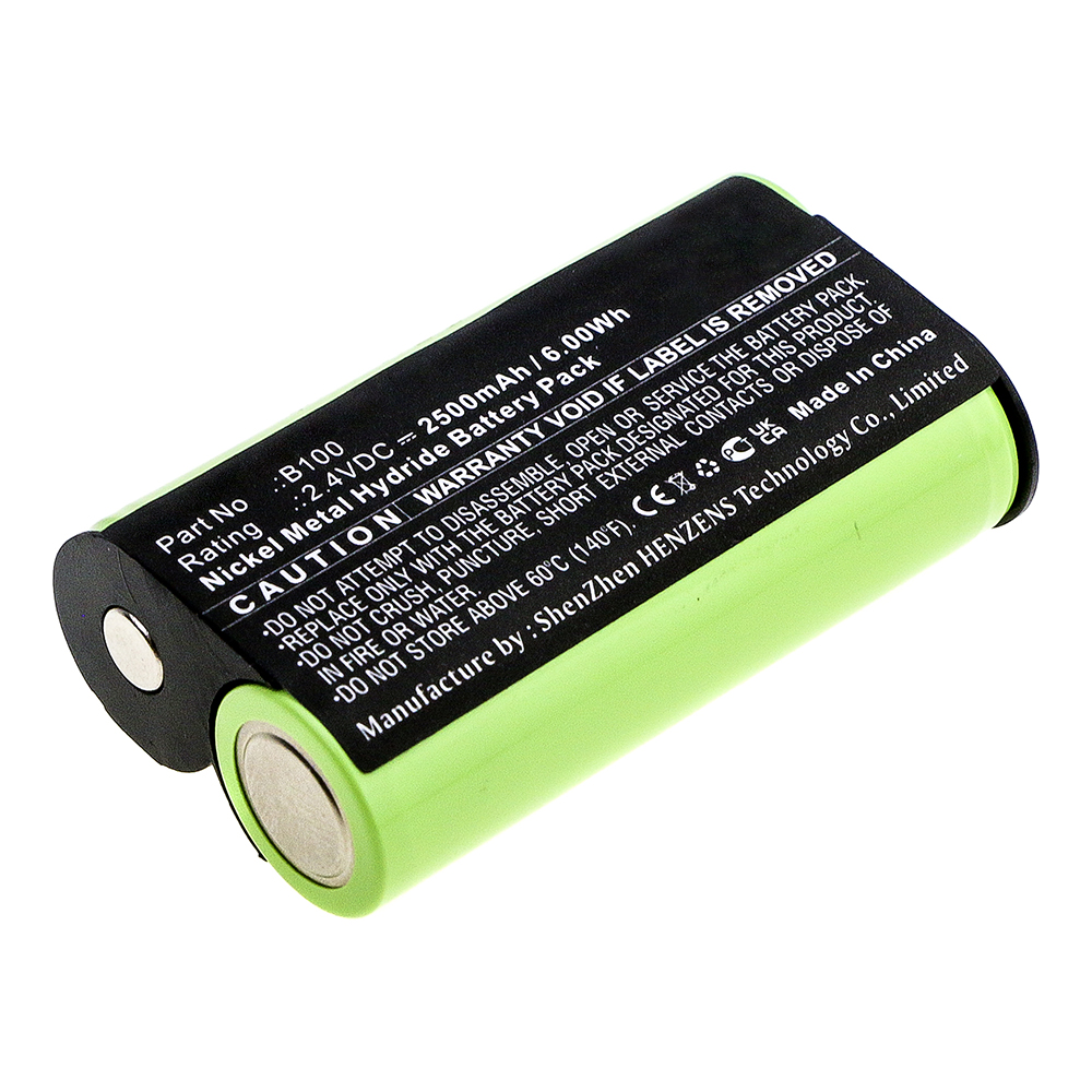 Synergy Digital Game Console Battery, Compatible with B100 Game Console Battery (2.4V, Ni-MH, 2500mAh)