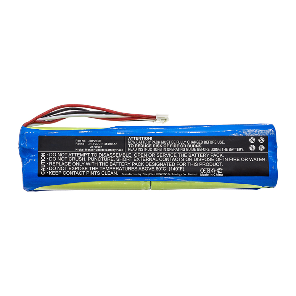 Synergy Digital Equipment Battery, Compatible with BK Precision BP2650 Equipment Battery (Ni-MH, 4.8V, 4500mAh)
