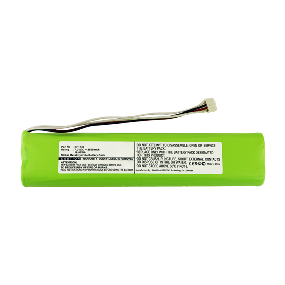 Synergy Digital Equipment Battery, Compatible with Fluke BP1735 Equipment Battery (Ni-MH, 7.2V, 2500mAh)