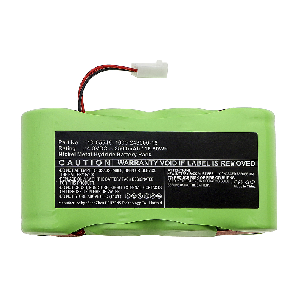 Synergy Digital Equipment Battery, Compatible with Geo-Fennel 1000-243000-18 Equipment Battery (Ni-MH, 4.8V, 3500mAh)