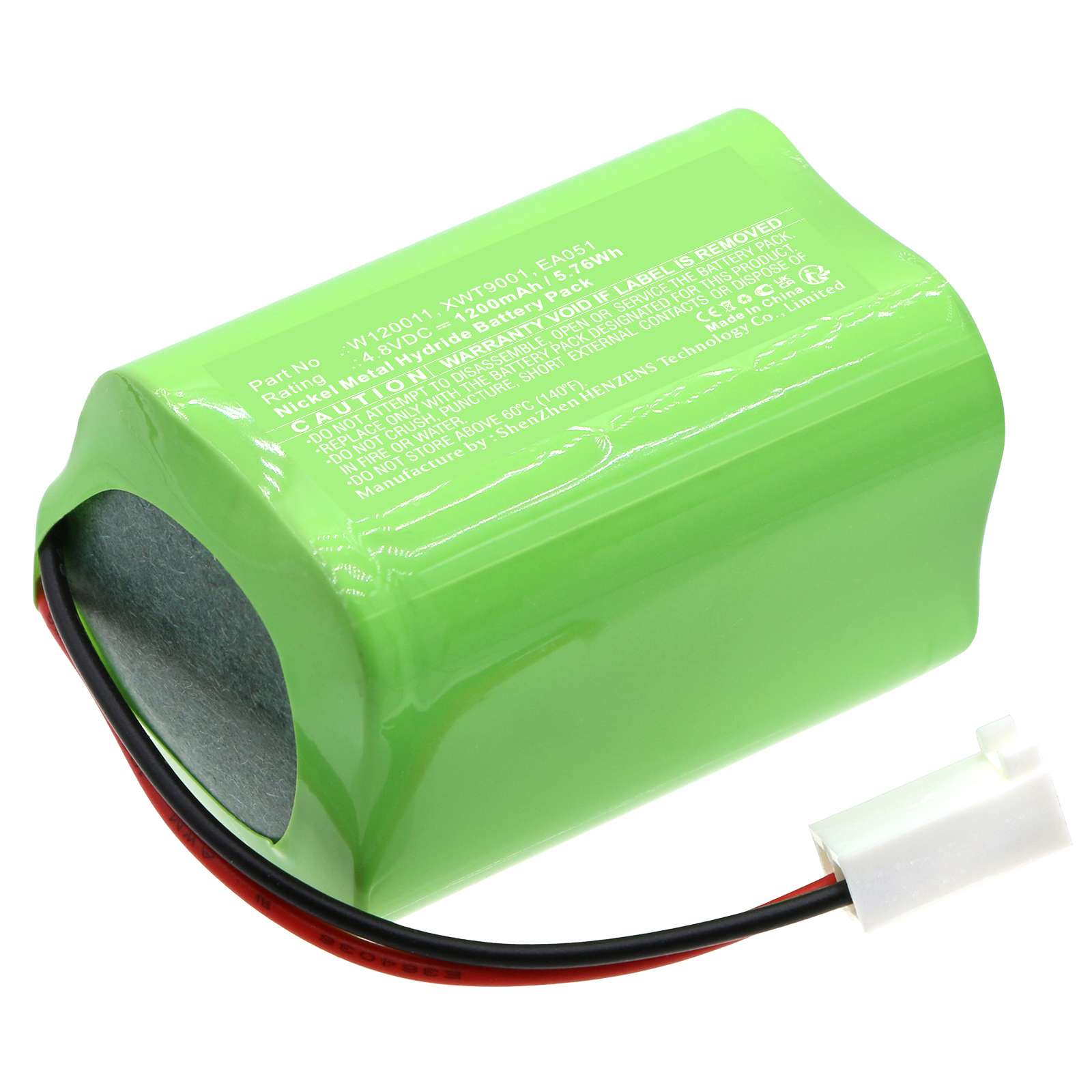 Synergy Digital Emergency Lighting Battery, Compatible with Teknoware EA051 Emergency Lighting Battery (Ni-MH, 4.8V, 1200mAh)