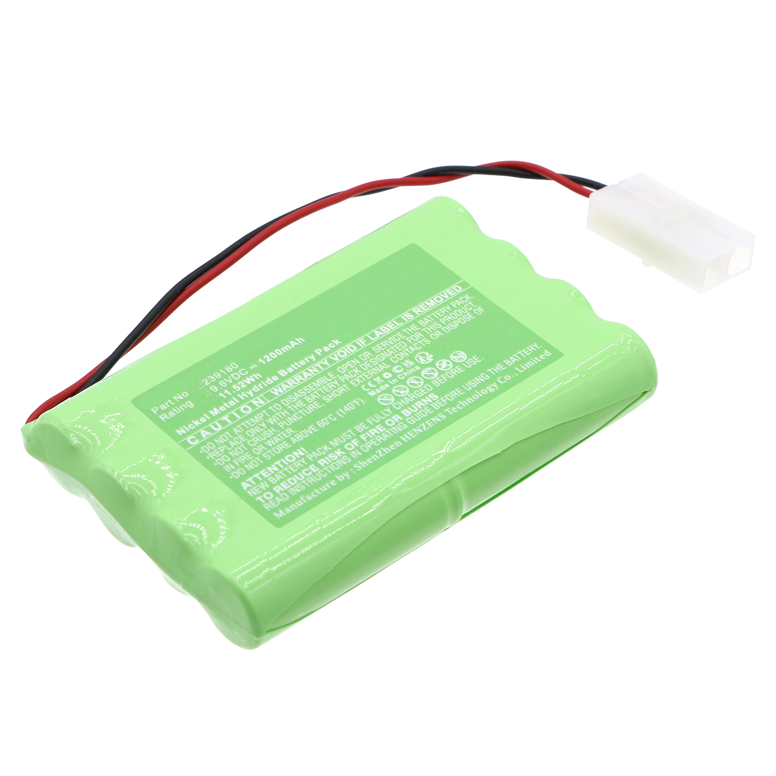 Synergy Digital Diagnostic Scanner Battery, Compatible with OTC 239180 Diagnostic Scanner Battery (Ni-MH, 9.6V, 1200mAh)