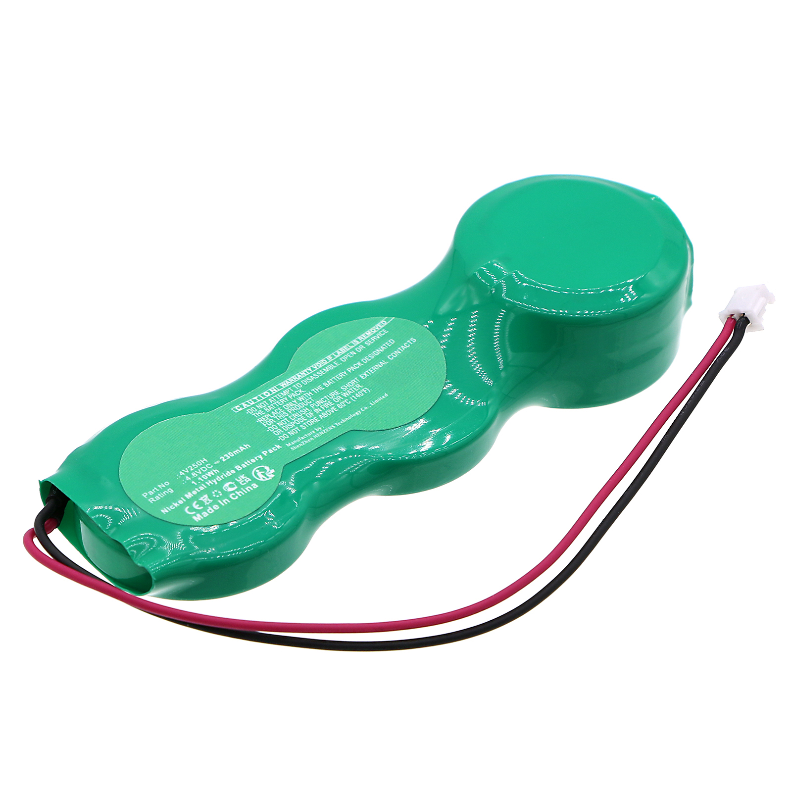 Synergy Digital Siren Alarm Battery, Compatible with VOLVO 4V250H Siren Alarm Battery (Ni-MH, 4.8V, 230mAh)