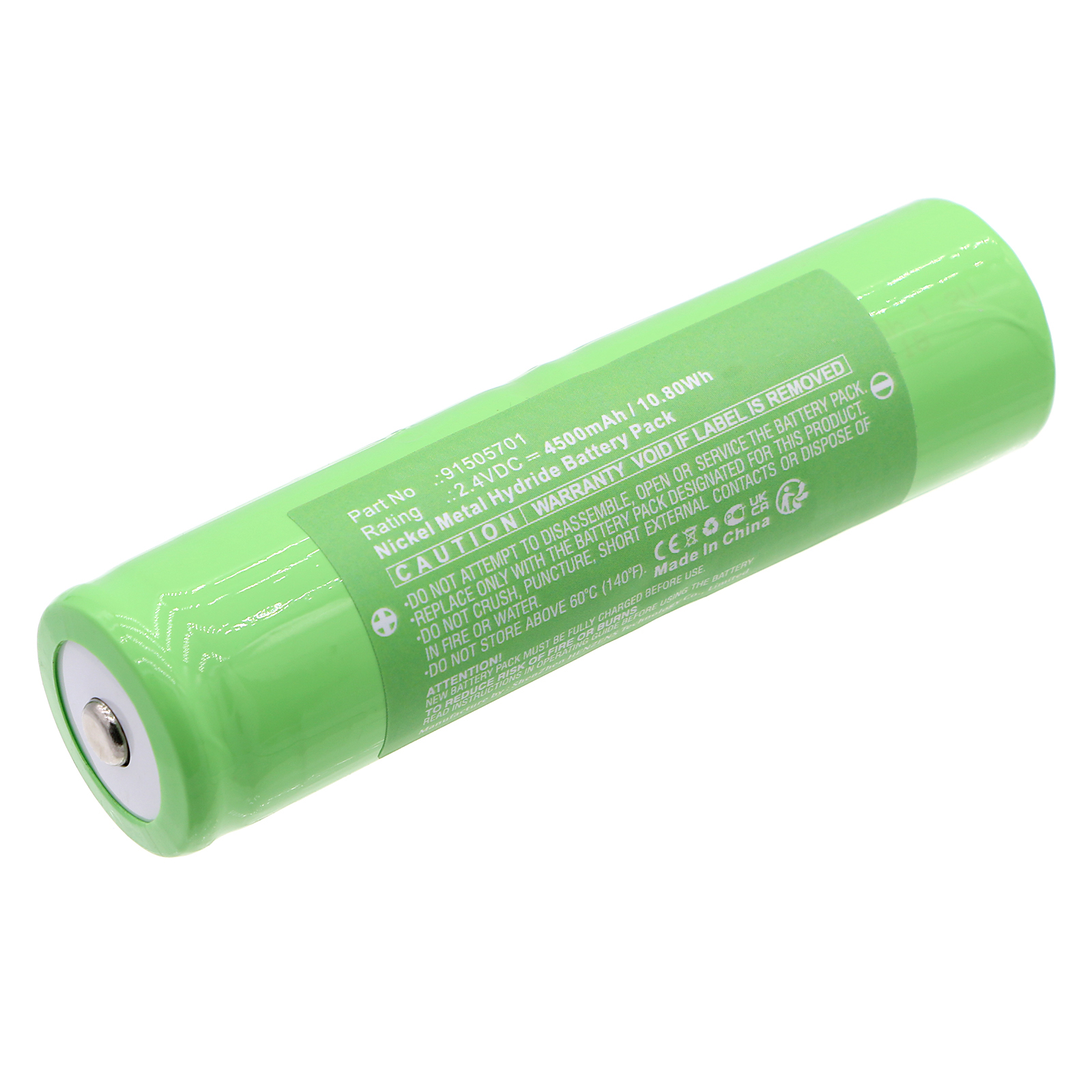 Synergy Digital Equipment Battery, Compatible with Leica 91505701 Equipment Battery (Ni-MH, 2.4V, 4500mAh)