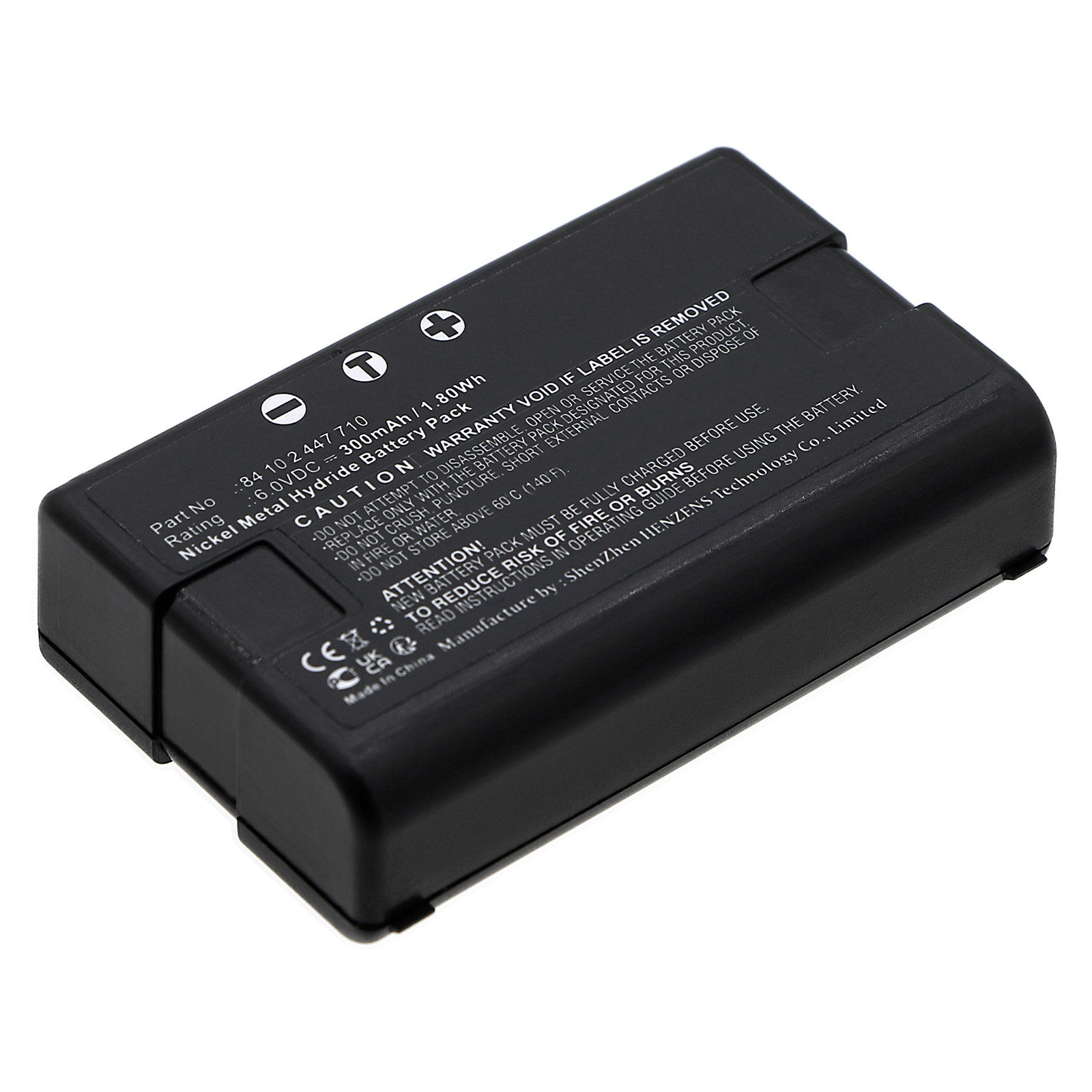 Synergy Digital Siren Alarm Battery, Compatible with BMW 2 447 710-01 Siren Alarm Battery (Ni-MH, 6V, 300mAh)