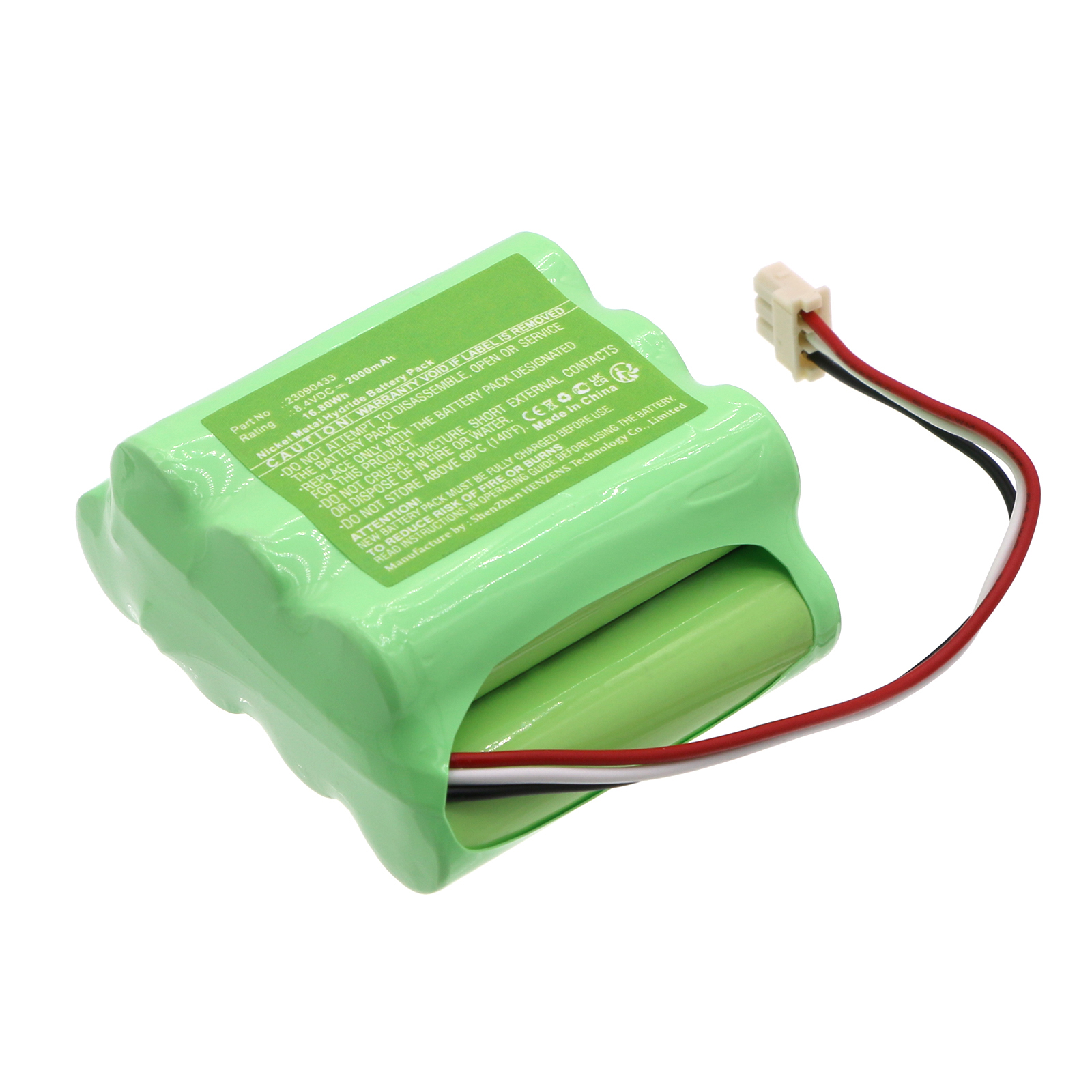 Synergy Digital Alarm System Battery, Compatible with AP 23090433 Alarm System Battery (Ni-MH, 8.4V, 2000mAh)