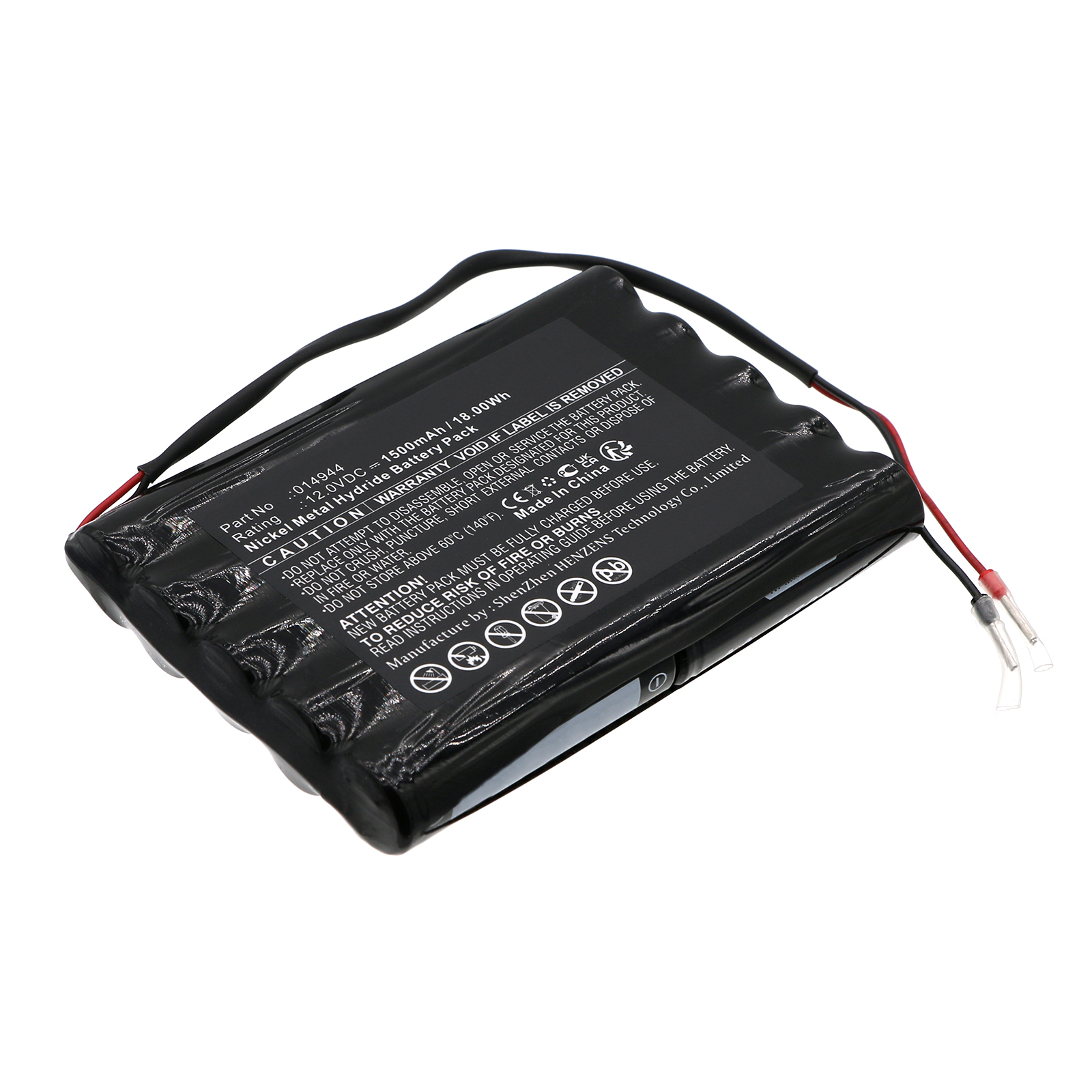 Synergy Digital Automatic Doors Battery, Compatible with GEZE 502236 Automatic Doors Battery (Ni-MH, 12V, 1500mAh)