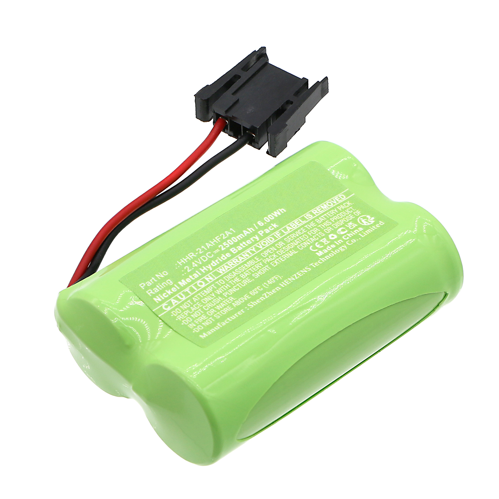 Synergy Digital PLC Battery, Compatible with Yokogawa HHR-21AHF2A1 PLC Battery (Ni-MH, 2.4V, 2500mAh)