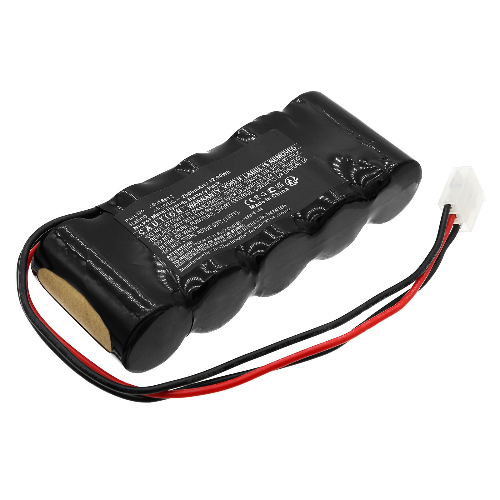 Synergy Digital Smart Home Battery, Compatible with BOSCH 5014321A Smart Home Battery (Ni-MH, 6V, 2000mAh)