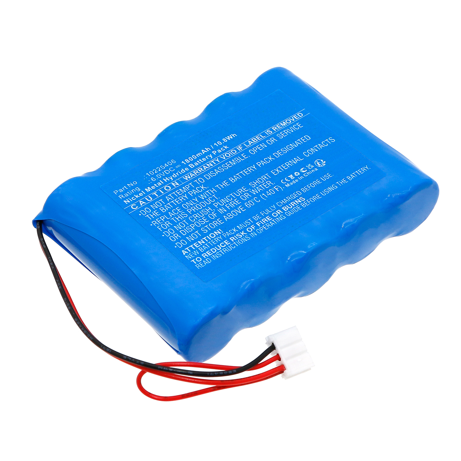 Synergy Digital Equipment Battery, Compatible with Benning 10225406 Equipment Battery (Ni-MH, 6V, 1800mAh)